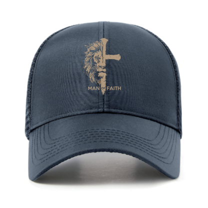 Man of Faith Jesus God Christian Hats