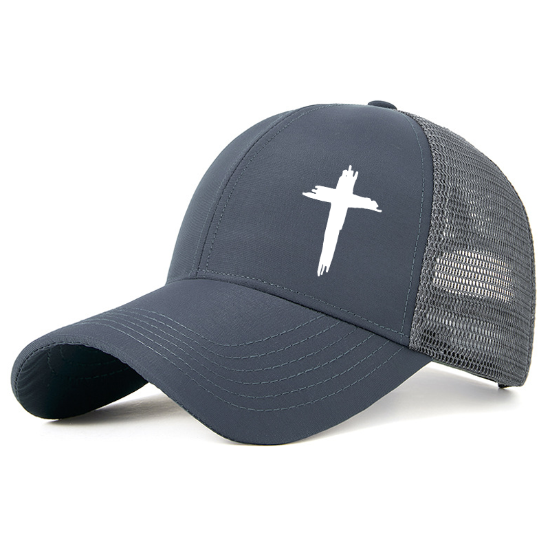 Cross Print Hats
