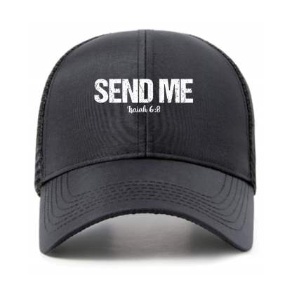 Isaiah 6:8 - SEND ME Jesus God Christian Hats