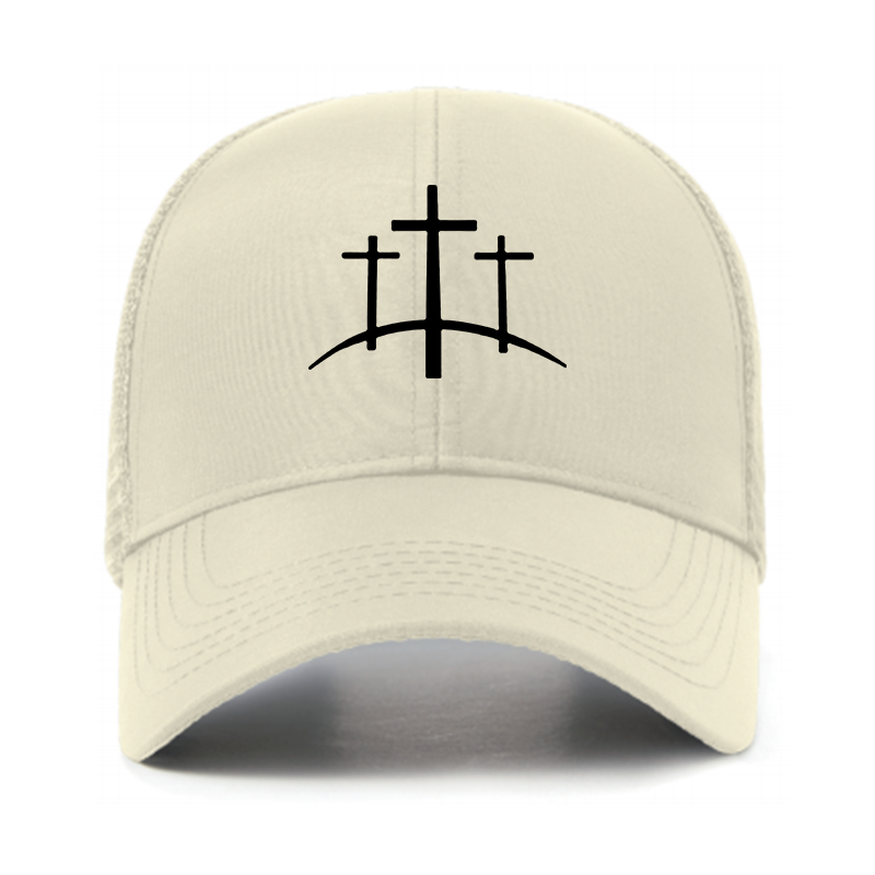 Cross Printed Jesus God Christian Hats