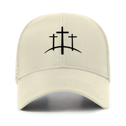 Cross Printed Jesus God Christian Hats