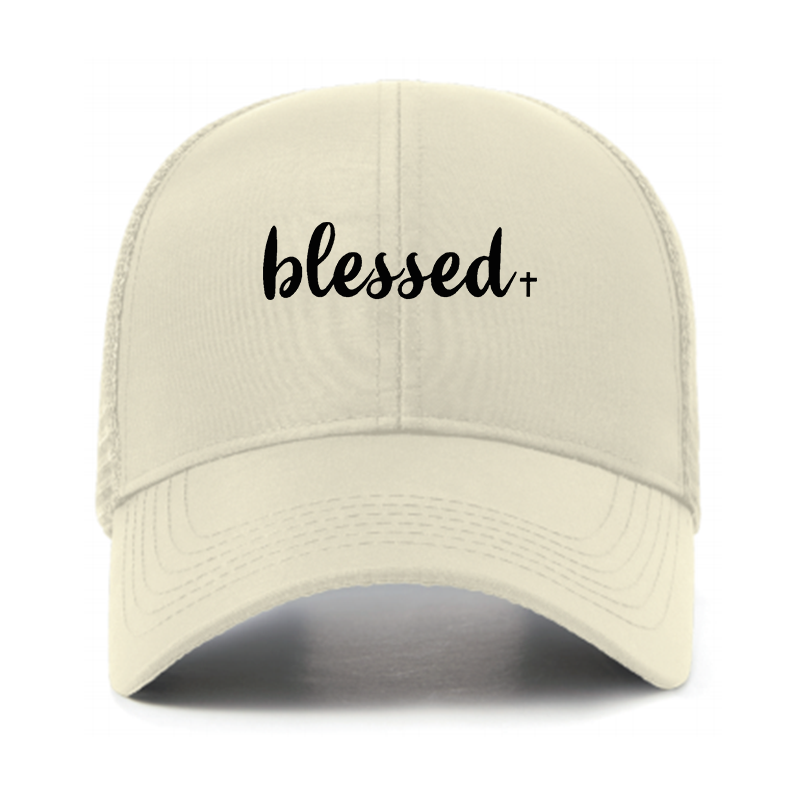 Blessed Cross Jesus God Christian Hats