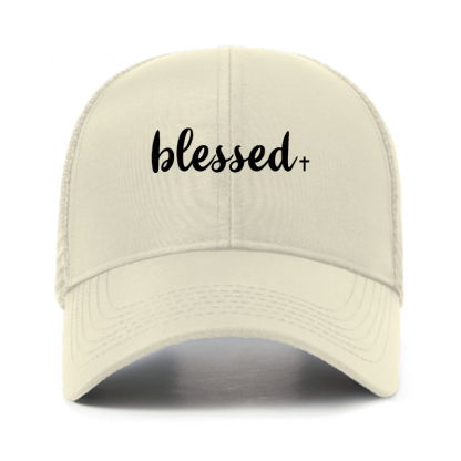 Blessed Cross Jesus God Christian Hats