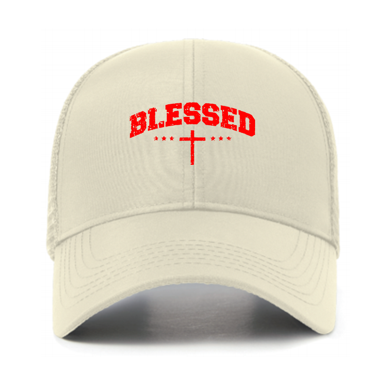 Blessed Cross Jesus God Christian Hats