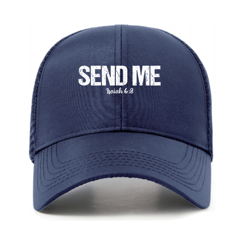 Isaiah 6:8 - SEND ME Jesus God Christian Hats