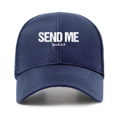 Isaiah 6:8 - SEND ME Jesus God Christian Hats