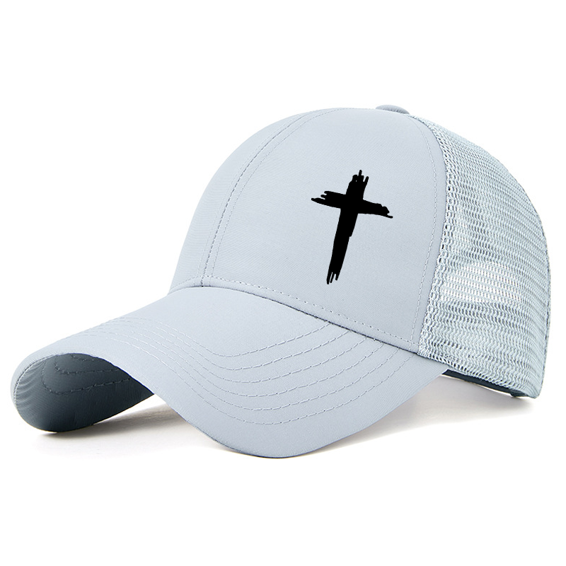 Cross Print Hats
