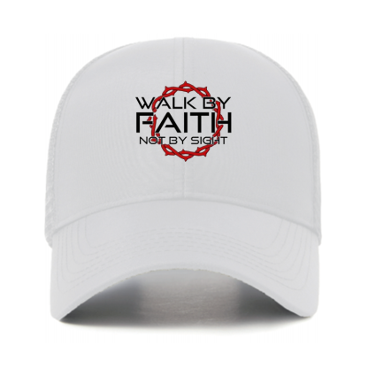 Walk by Faith, Not by Sight 2 Corinthians 5:7 Jesus God Christian Hats
