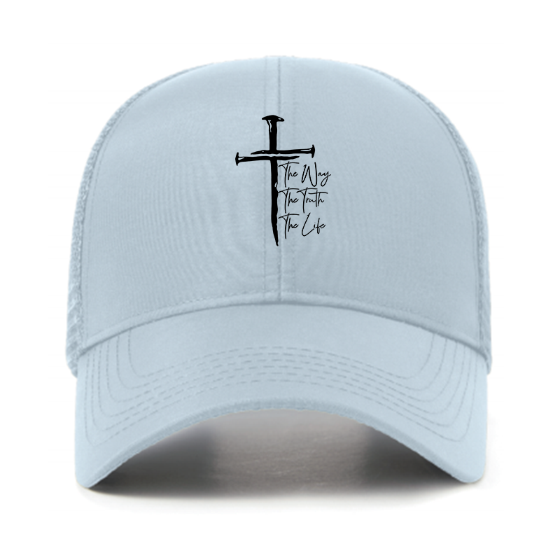 The Way The Truth The Life Jesus God Christian Hats