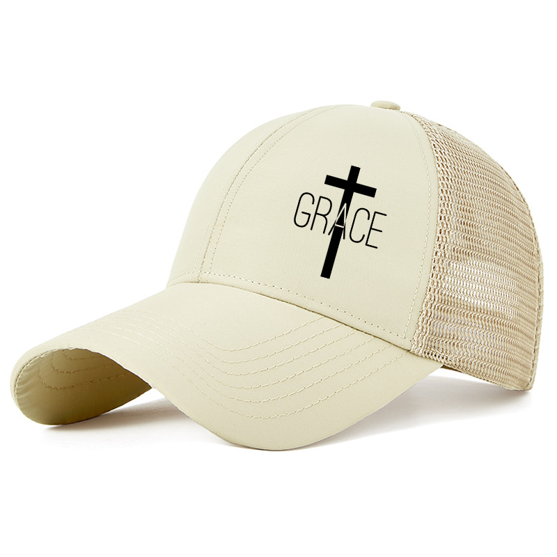 Grace Cross  Jesus God Christian Hats