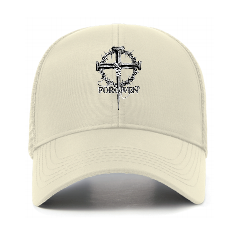 Cross Forgiven Jesus God Christian Hats