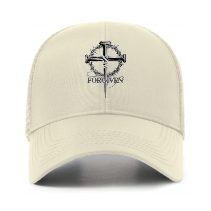 Cross Forgiven Jesus God Christian Hats