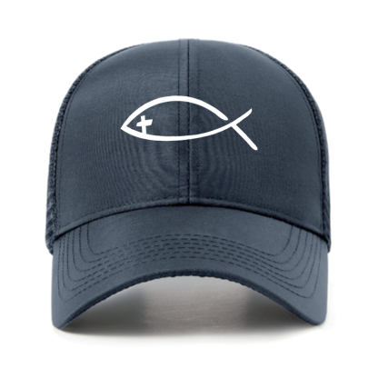 Jesus Fish Jesus God Christian Hats