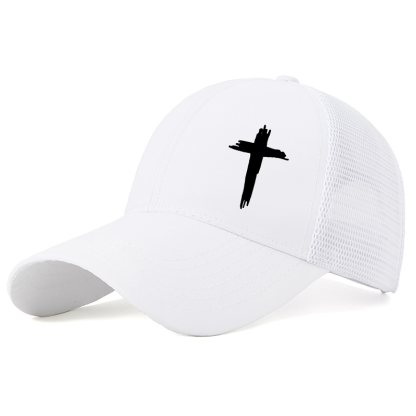 Cross Print Hats