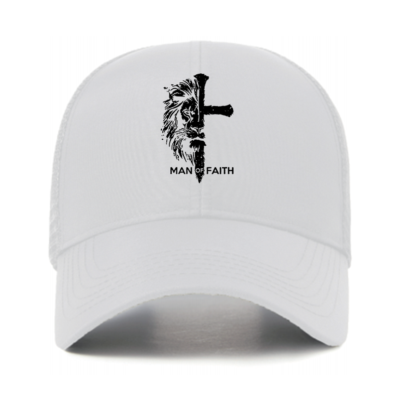 Man of Faith Jesus God Christian Hats
