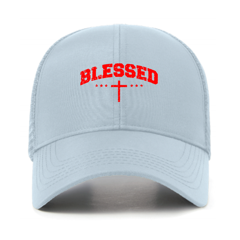 Blessed Cross Jesus God Christian Hats