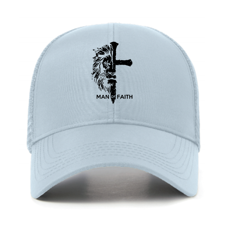Man of Faith Jesus God Christian Hats