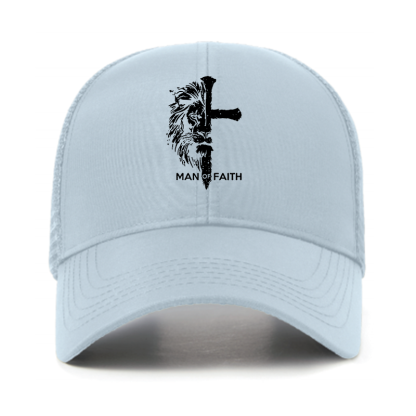Man of Faith Jesus God Christian Hats