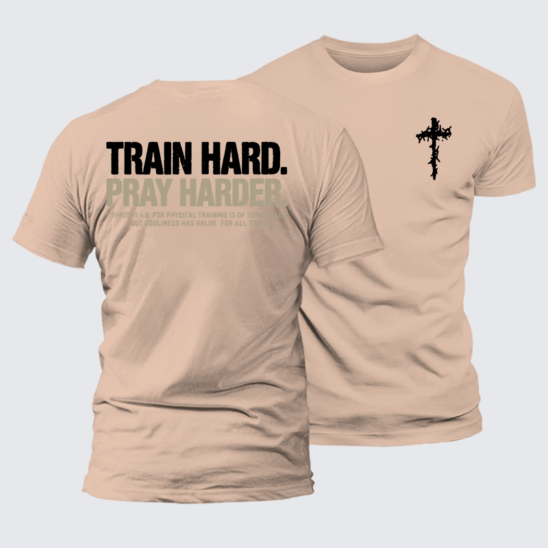 Faith Jesus God Christian Premium Mercerized Cotton Tee