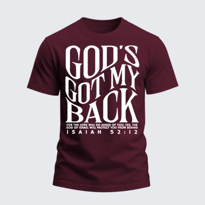 Heavyweight Cotton Tee - God's Got My Back
