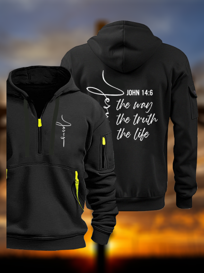Jesus The Way The Truth The Life Jesus God Christian Zipper Hoodies