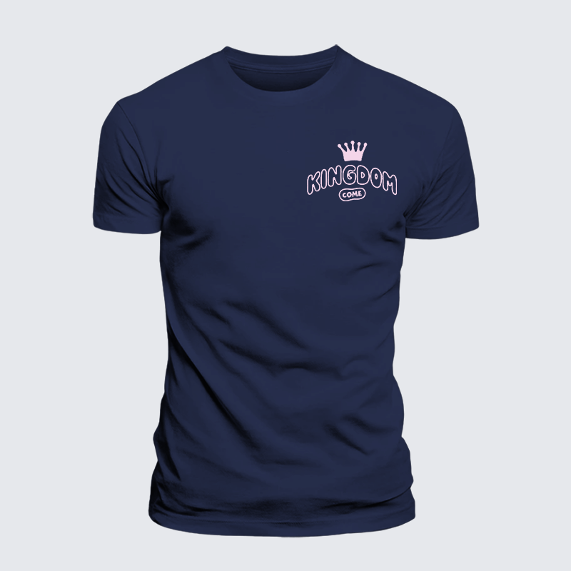 Kimgdom Come Jesus God Christian Premium Mercerized Cotton Tee