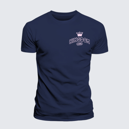 Kimgdom Come Jesus God Christian Premium Mercerized Cotton Tee