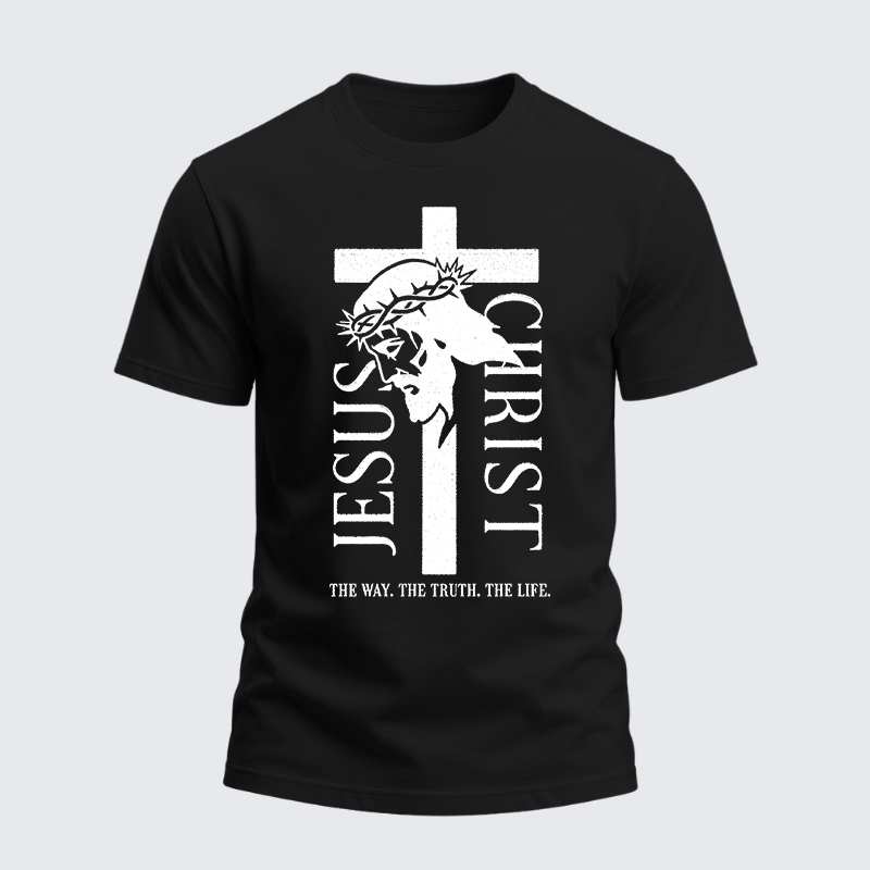 Heavyweight Cotton Tee - The Way The Truth The Life