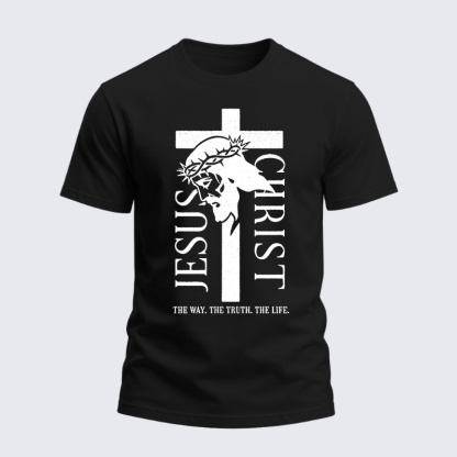Heavyweight Cotton Tee - The Way The Truth The Life