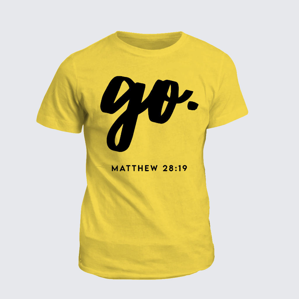 Classic Cotton Tee - Go Matthew 28:19