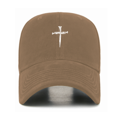 Cross Print Christian Hats
