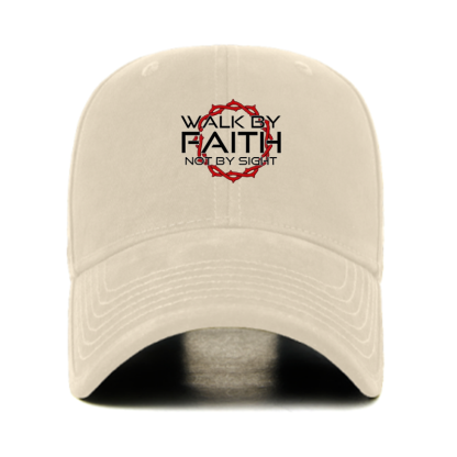 Walk by Faith, Not by Sight 2 Corinthians 5:7 Christian Hats