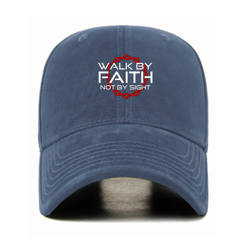 Walk by Faith, Not by Sight 2 Corinthians 5:7 Christian Hats