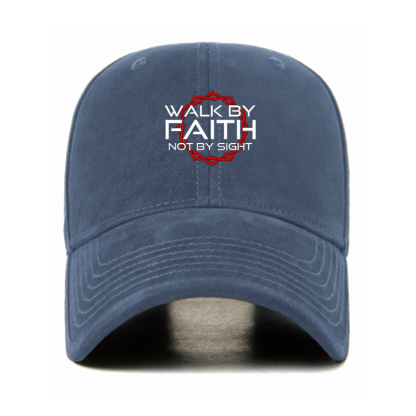 Walk by Faith, Not by Sight 2 Corinthians 5:7 Christian Hats