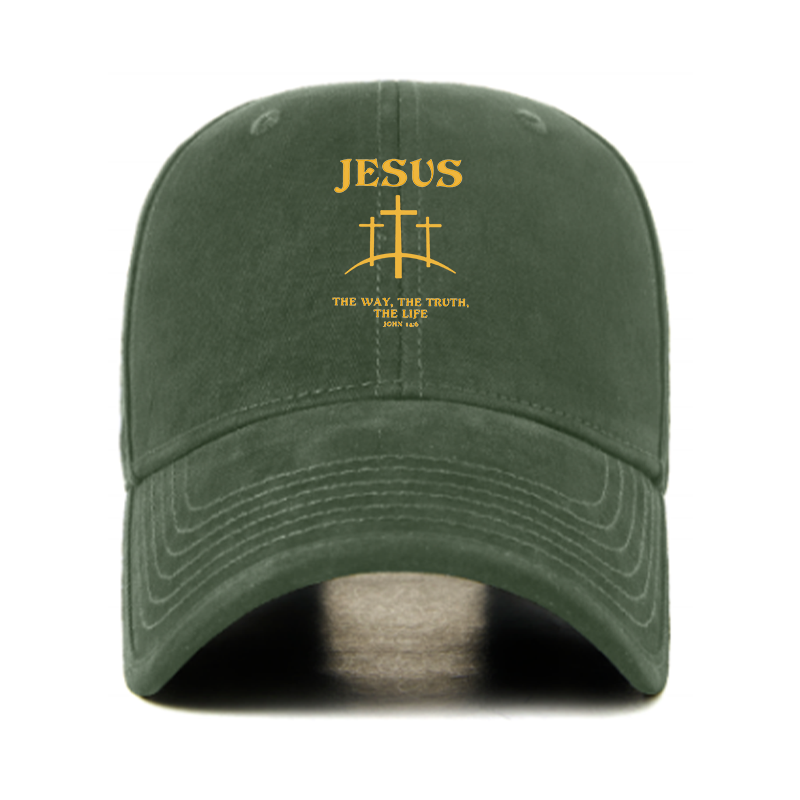 Jesus The Way The Truth The Life Christian Hats