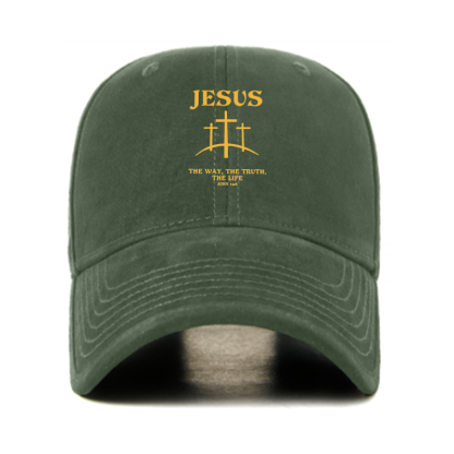Jesus The Way The Truth The Life Christian Hats