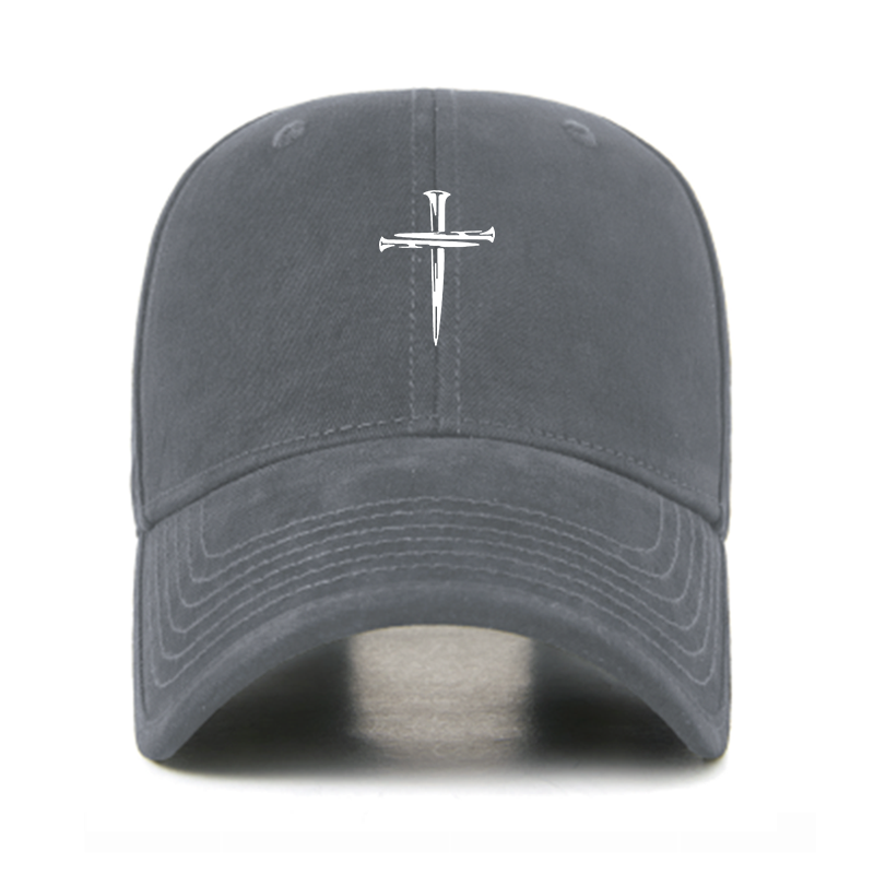 Cross Print Christian Hats