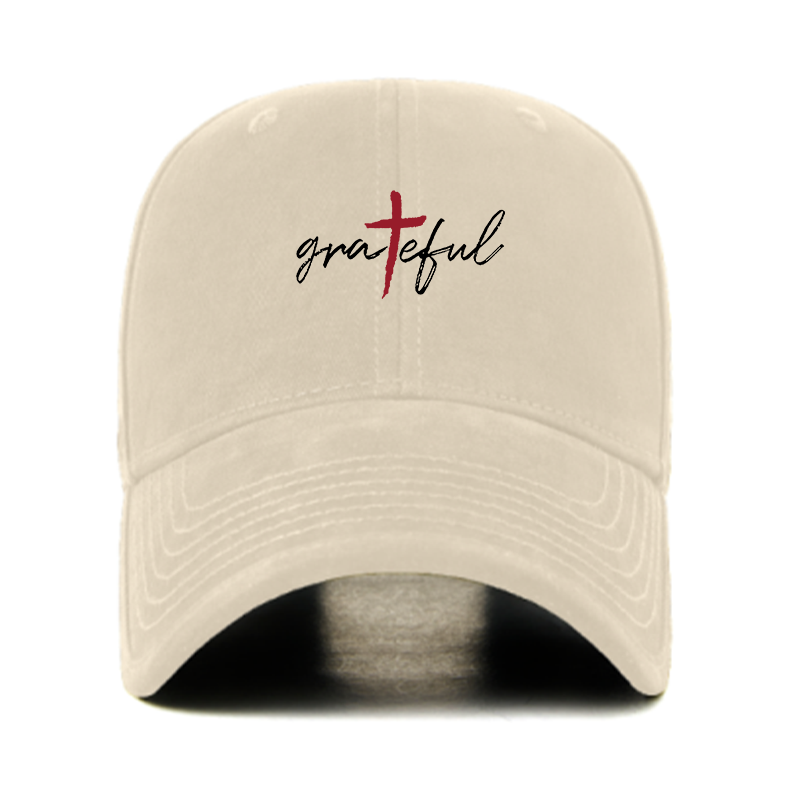 Grateful In Faith Christian Hats