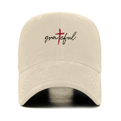 Grateful In Faith Christian Hats