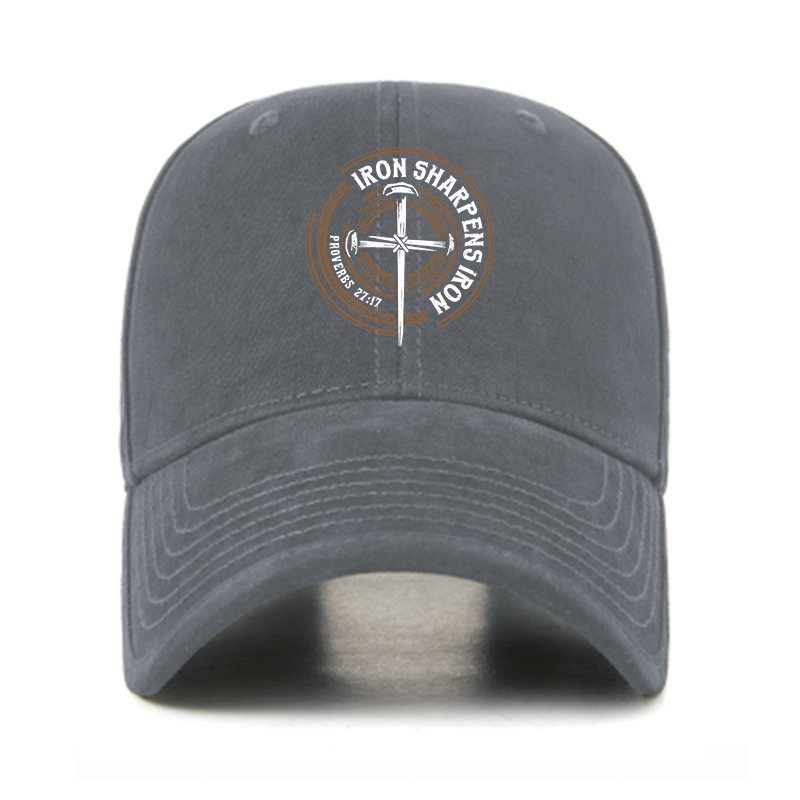 Iron Sharpens Iron - Proverbs 27:17 Christian Hats
