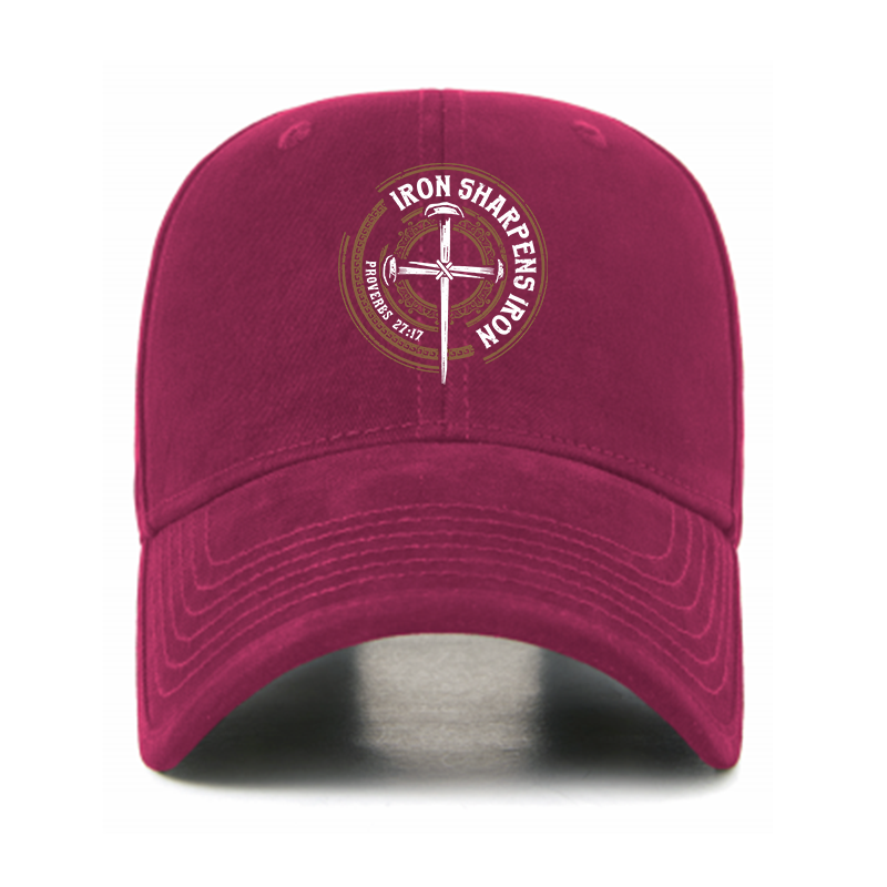 Iron Sharpens Iron - Proverbs 27:17 Christian Hats