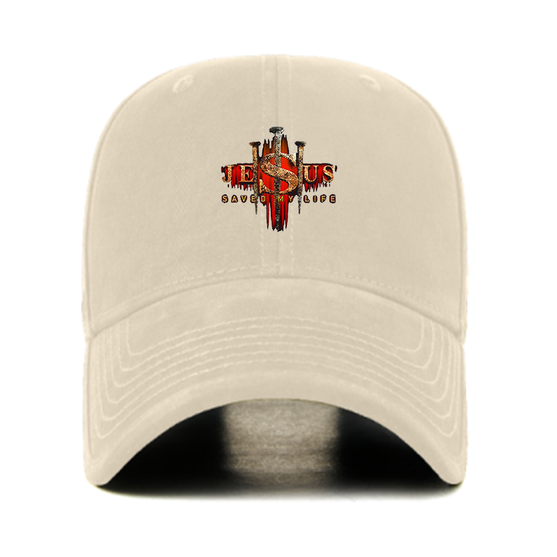 Jesus Saved My Life Christian Hats
