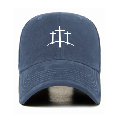 Cross Printed Christian Hats