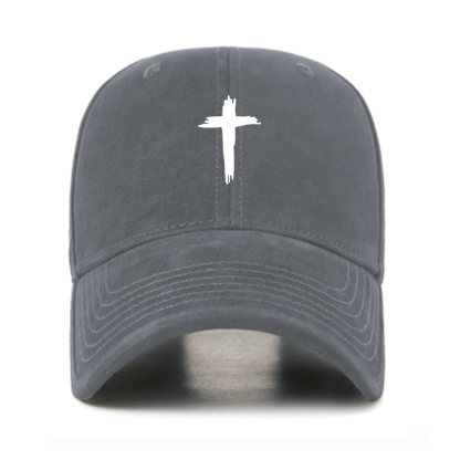 Cross Printed Christian Hats