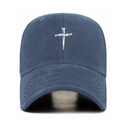 Cross Print Christian Hats