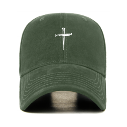 Cross Print Christian Hats