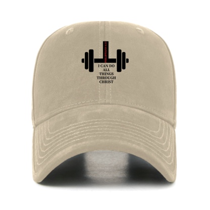 Fitness Philippians 4 : 13 Christian Hats