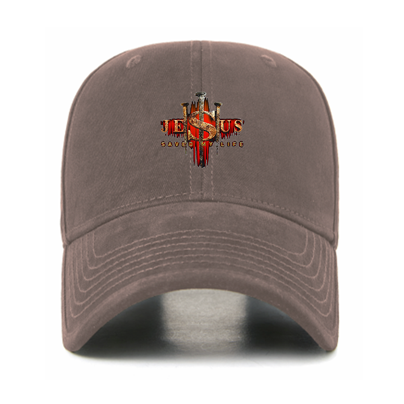 Jesus Saved My Life Christian Hats