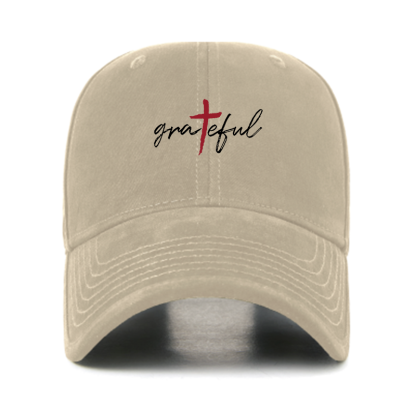 Grateful In Faith Christian Hats