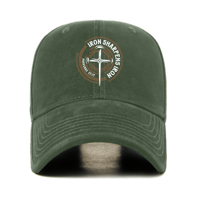 Iron Sharpens Iron - Proverbs 27:17 Christian Hats
